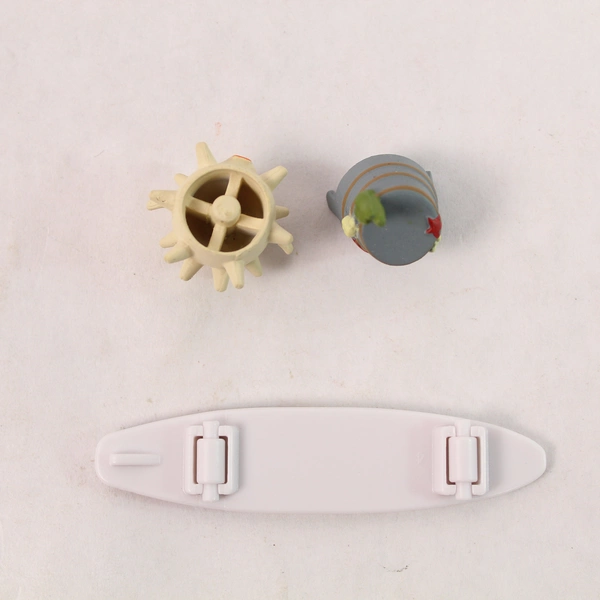 Lot of Mini Roblox Piggy Toys: Surfboard, Hat & Weapon - Pre-owned