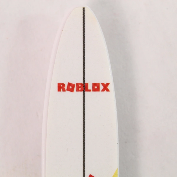 Lot of Mini Roblox Piggy Toys: Surfboard, Hat & Weapon - Pre-owned