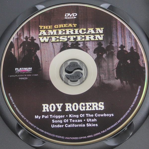Roy Rogers - The Great American Western DVD Set, 5 Movies, 2003