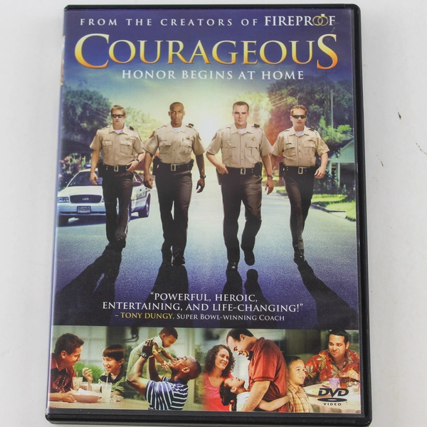 Courageous DVD Movie 2011 Sherwood Pictures Pre-Owned Honor Begins at Home