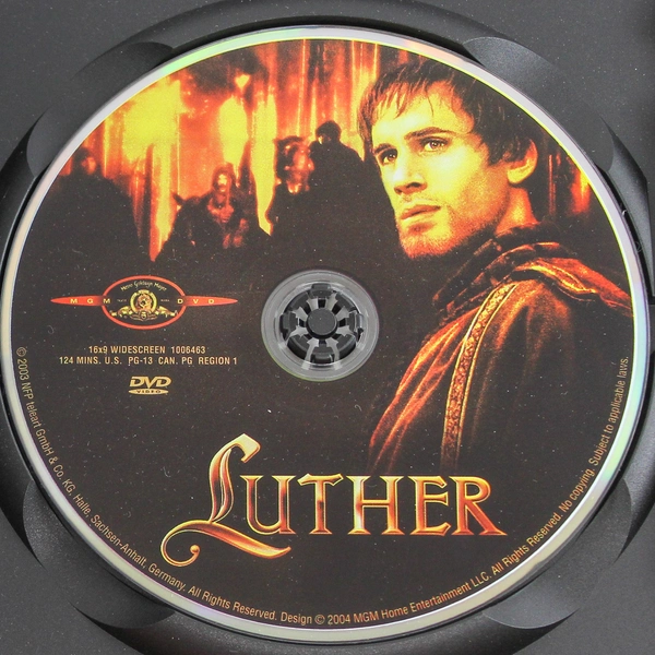 Luther DVD Movie 2004 Joseph Fiennes MGM Home Entertainment Good Condition