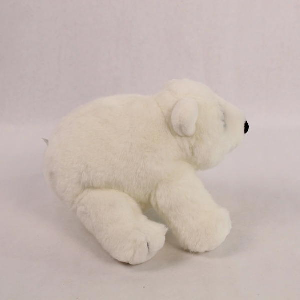 Vintage Lou Rankin Polar Bear Plush 10” White Dankin Applause Collectible