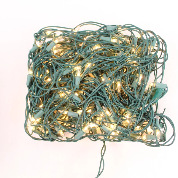 Home Accents Holiday 150 Mini Net Lights Clear Indoor Outdoor Tested & Working