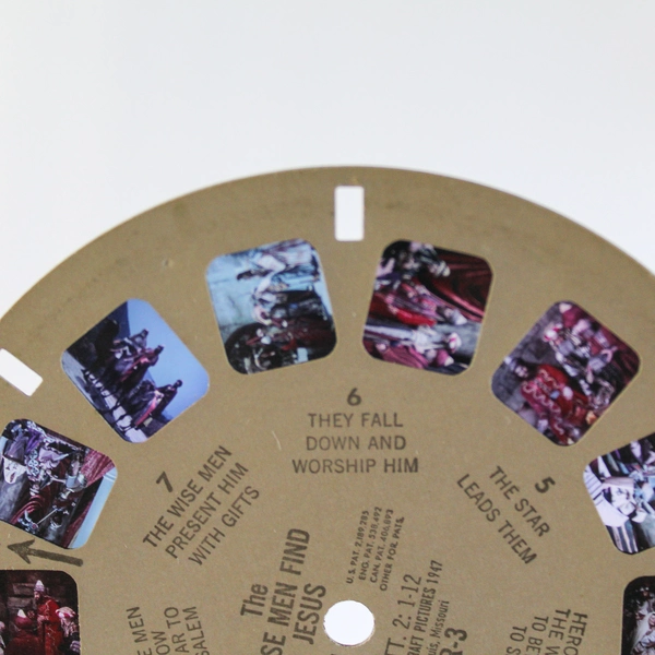 Vintage ViewMaster R3 "The Wise Men Find Jesus" 1947 Slide - Good Condition
