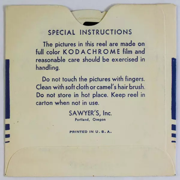 Vintage Sawyer's ViewMaster SP9001 Skyline Caverns Front Royal Virginia Wonders