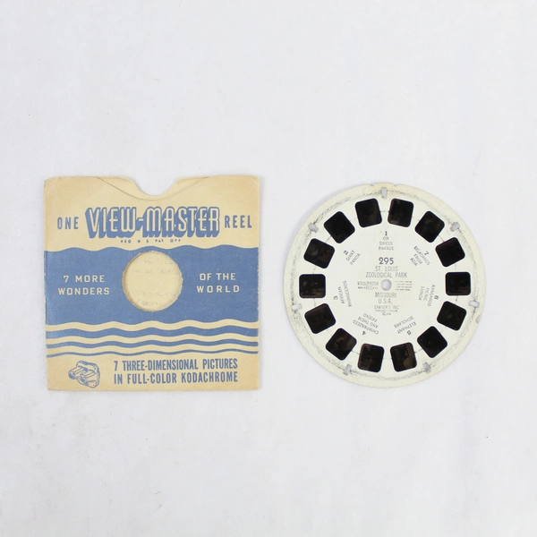 Vintage 1948 View Master Reel 295 St Louis Zoological Park Missouri USA