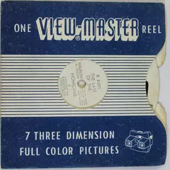 Vintage 1960 View-Master B4391 The Last of The Mohicans Reel As-Is