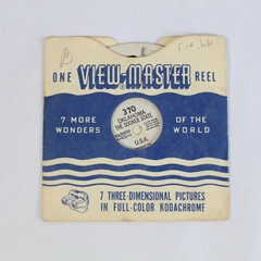 Vintage 1951 View-Master 370 Oklahoma The Sooner State Reel As Is