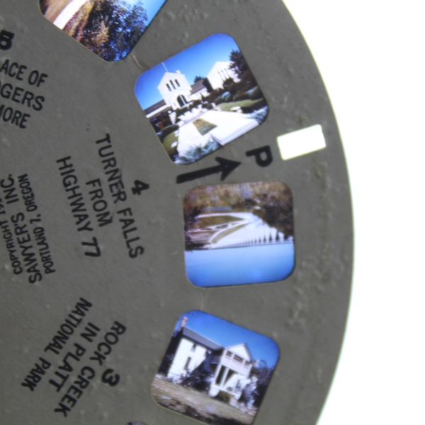 Vintage 1951 View-Master 370 Oklahoma The Sooner State Reel As Is