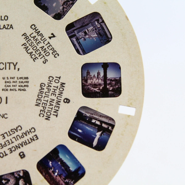 Vintage View-Master 501 Reel Mexico City Wonders of the World 1946