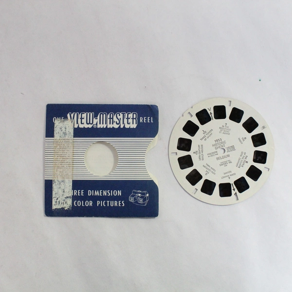 Vintage 1953 View Master Reel Ghent Belgium Wonders of the World Rare