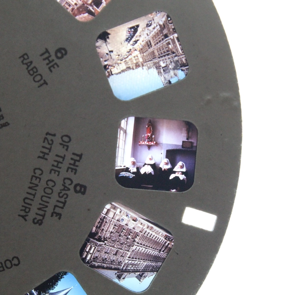 Vintage 1953 View Master Reel Ghent Belgium Wonders of the World Rare