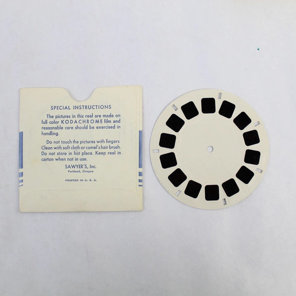 Vintage 1946 Sawyer's View Master WF9 Alpine Wild Flowers Western USA