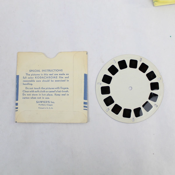 Vintage 1950 Sawyer's View Master 309 The Eskimos Alaska Reel Good Condition