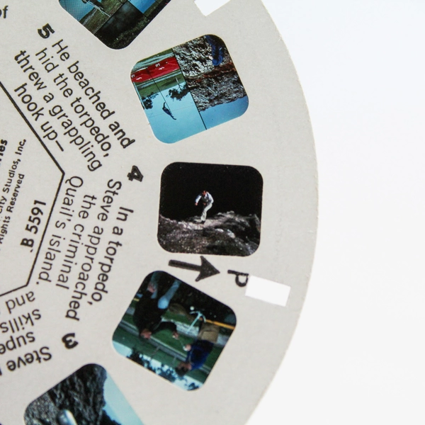 Vintage 1974 GAF View Master Reel 1 The Six Million Dollar Man Pre-Owned