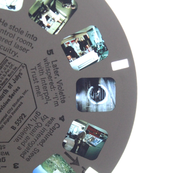 Vintage 1974 GAF View Master Reel 2 The Six Million Dollar Man B5592