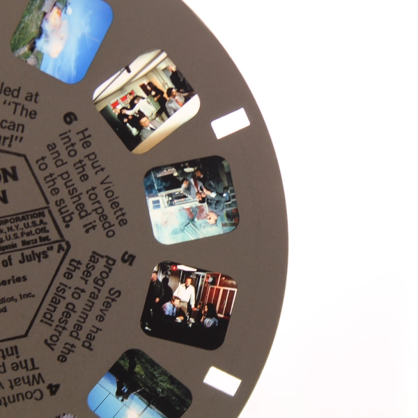 Vintage 1974 GAF View Master Reel 3 The Six Million Dollar Man B5593