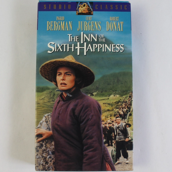 The Inn of The Sixth Happiness VHS Tape Ingrid Bergman 1958 Classic