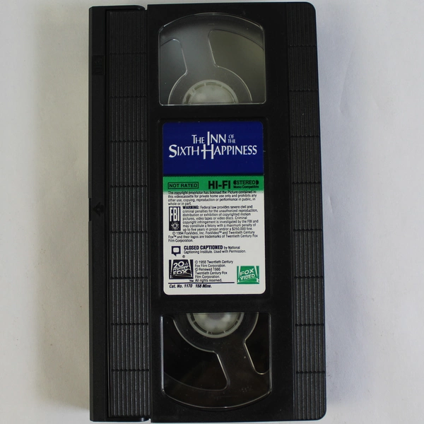 The Inn of The Sixth Happiness VHS Tape Ingrid Bergman 1958 Classic