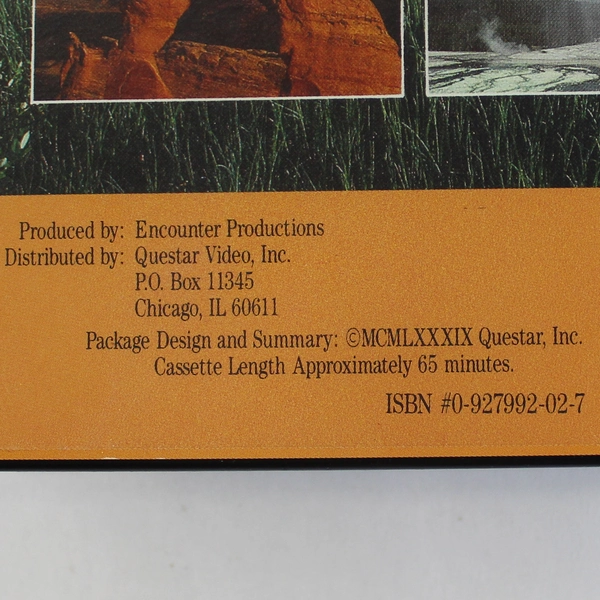 Touring America's National Parks VHS Questar Video - Second Edition