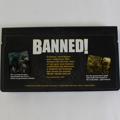 Banned NRA VHS Tape 1998 - Pre-Owned, Untested, Sold As Is