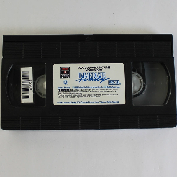 Immediate Family VHS Tape 1989 Columbia Pictures - Good Condition