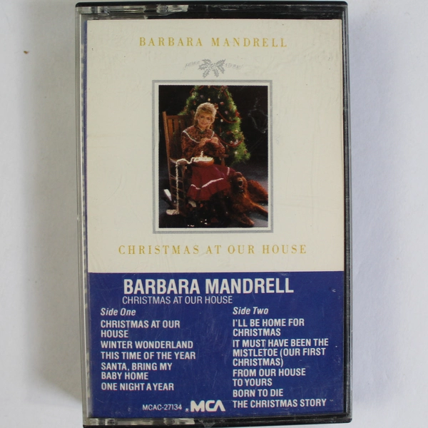 Barbara Mandrell Christmas At Our House Cassette Tape 1984 MCA Records