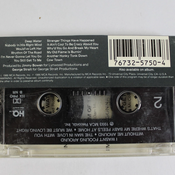 George Strait Easy Come Easy Go Cassette Tape 1993 MCA Good Condition