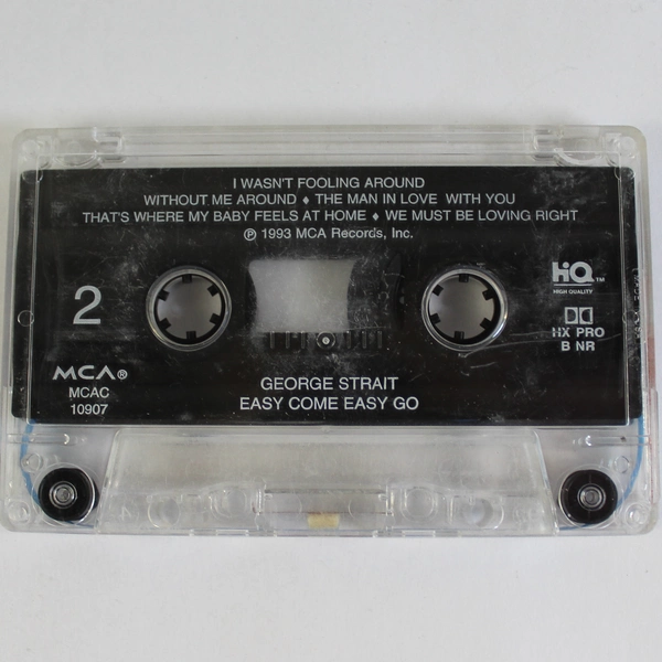 George Strait Easy Come Easy Go Cassette Tape 1993 MCA Good Condition