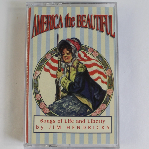 America The Beautiful Cassette by Jim Hendricks 1997 - Untested, As Is