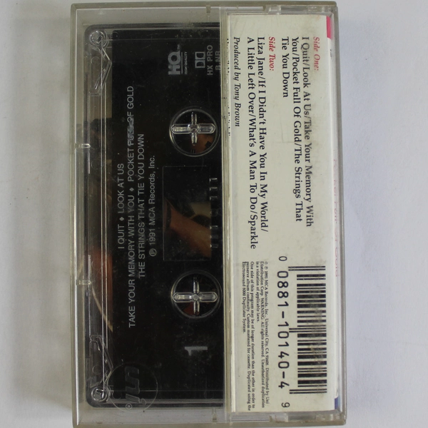 Vince Gill Pocket Full of Gold Cassette Tape 1991 - Pre-Owned, Good Condition