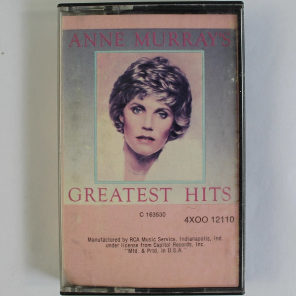 Anne Murray Greatest Hits Cassette Tape 1980 Capitol Records - Good Condition