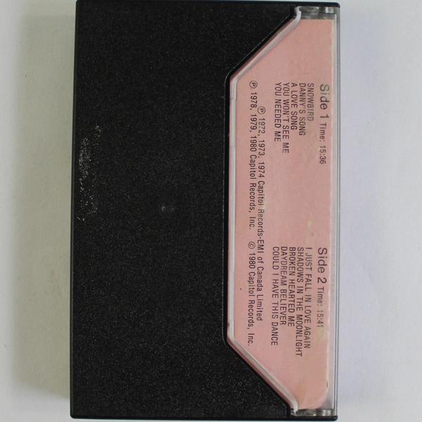 Anne Murray Greatest Hits Cassette Tape 1980 Capitol Records - Good Condition