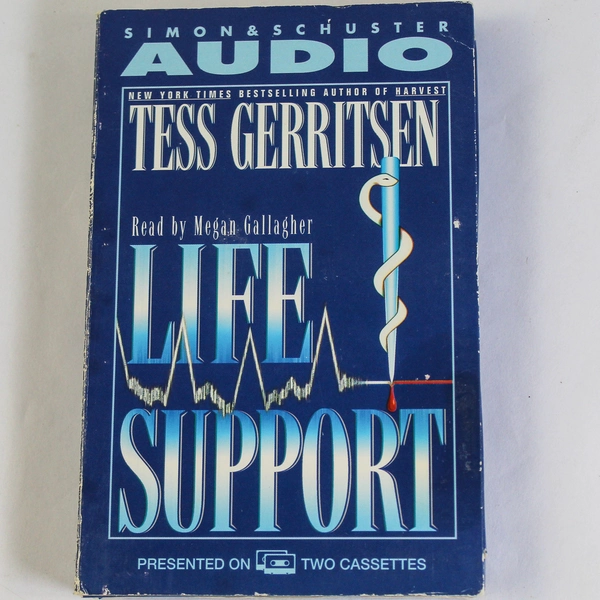 Lot of 2 Life Support Audiobooks by Tess Gerritsen, Read by Megan Gallagher