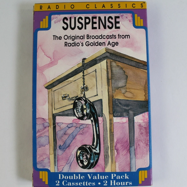 Suspense Radio Classics 2 Cassette Set GAA Corp 1994 Good Condition