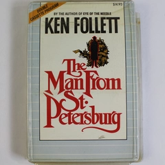 The Man From St Petersburg Audiobook Set of 2 Cassettes Ken Follett 1985
