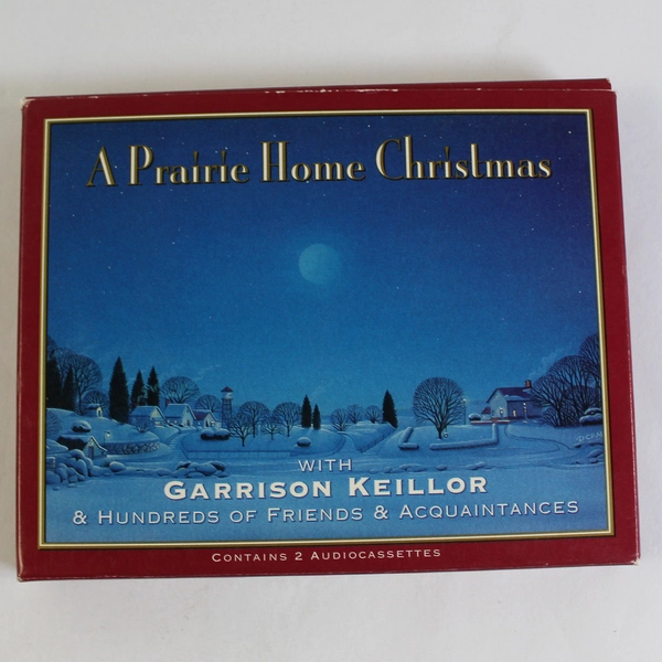 A Prairie Home Christmas Cassette Set by Garrison Keillor - 1995, Good Condition