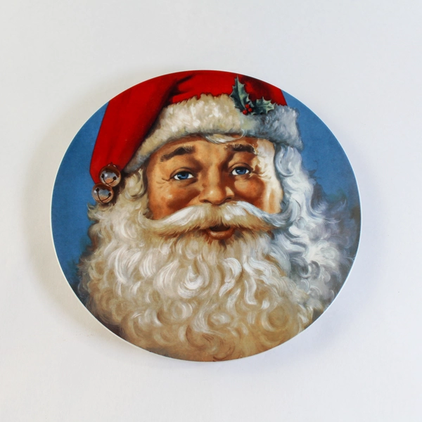 New Seasons Michael Jaroszko Santa Claus Collector Plate Christmas Decor