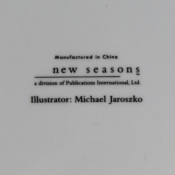 New Seasons Michael Jaroszko Santa Claus Collector Plate Christmas Decor