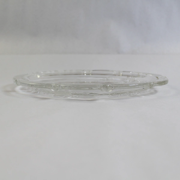 Mikasa Christmas Angels Oval Candy Cookie Dish Plate 9.25" Frosted Accents