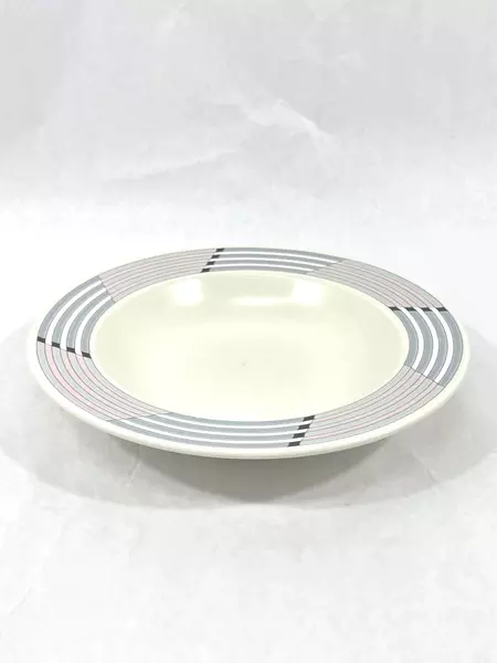 Mikasa Intaglio Intermezzo Wide Rim Soup Bowl 9.25" - Elegant Dinnerware