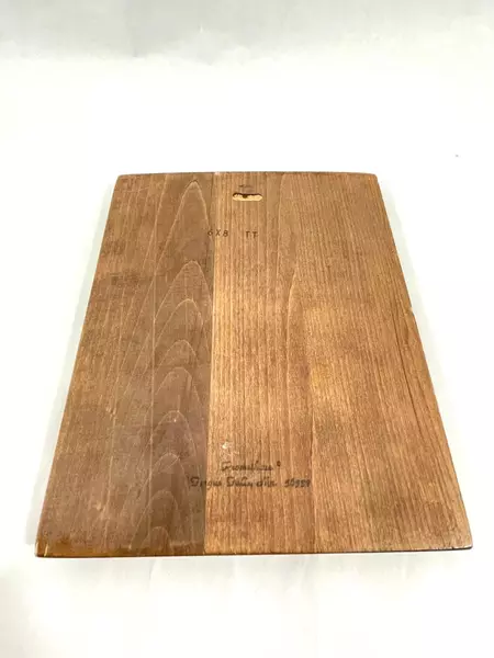 1973 Harriet B McCormick Grandfathers Poem Plaque Wood Frame Home Decor