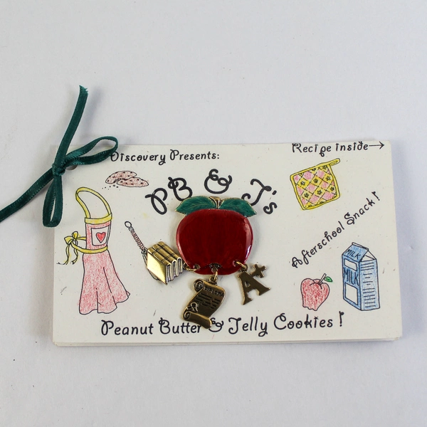 Lot of 2 Russ Best Teacher Coffee Mug & Apple Pin Gift Set in Box