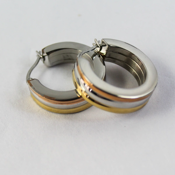 Lot of 5 Jewelry Silver Toned Rhinestones Earrings Necklace Bracelets Hair Clip