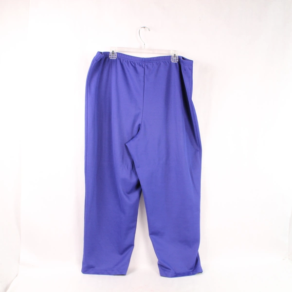 Haband Women's Plus Size 36P Purple Stretch Pants, Good Condition