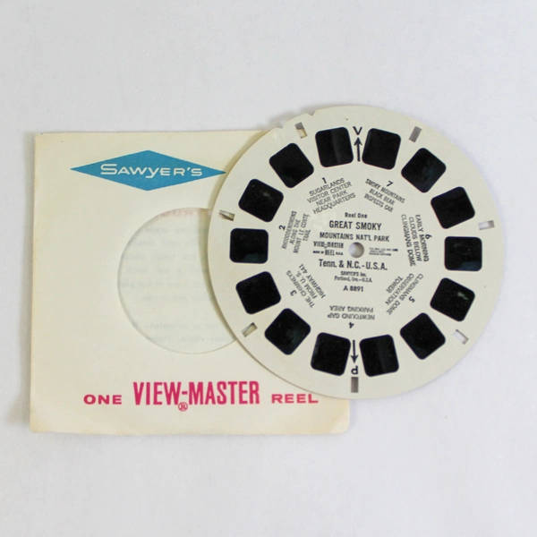 Vintage ViewMaster Reel A8891 Great Smoky Mountain National Park As-Is