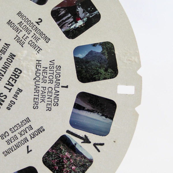 Vintage ViewMaster Reel A8891 Great Smoky Mountain National Park As-Is