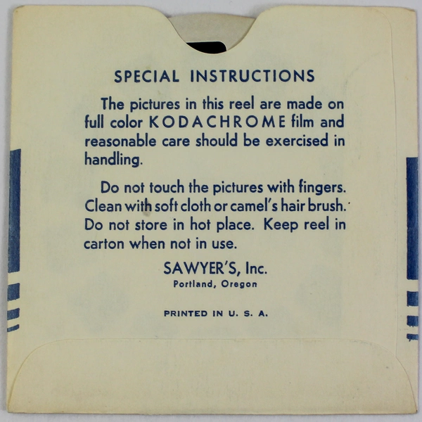 Vintage View-Master Reel 118 Kings Canyon National Park California Pre-Owned