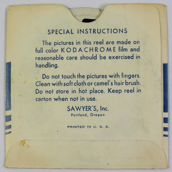 Vintage View Master 965A Buffalo Bill Jr. Diablo Bank Plot 1955 As-Is