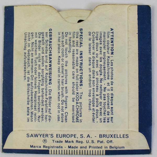 Vintage Huckleberry Hound View-Master B5123 Project Green Thumb 1960